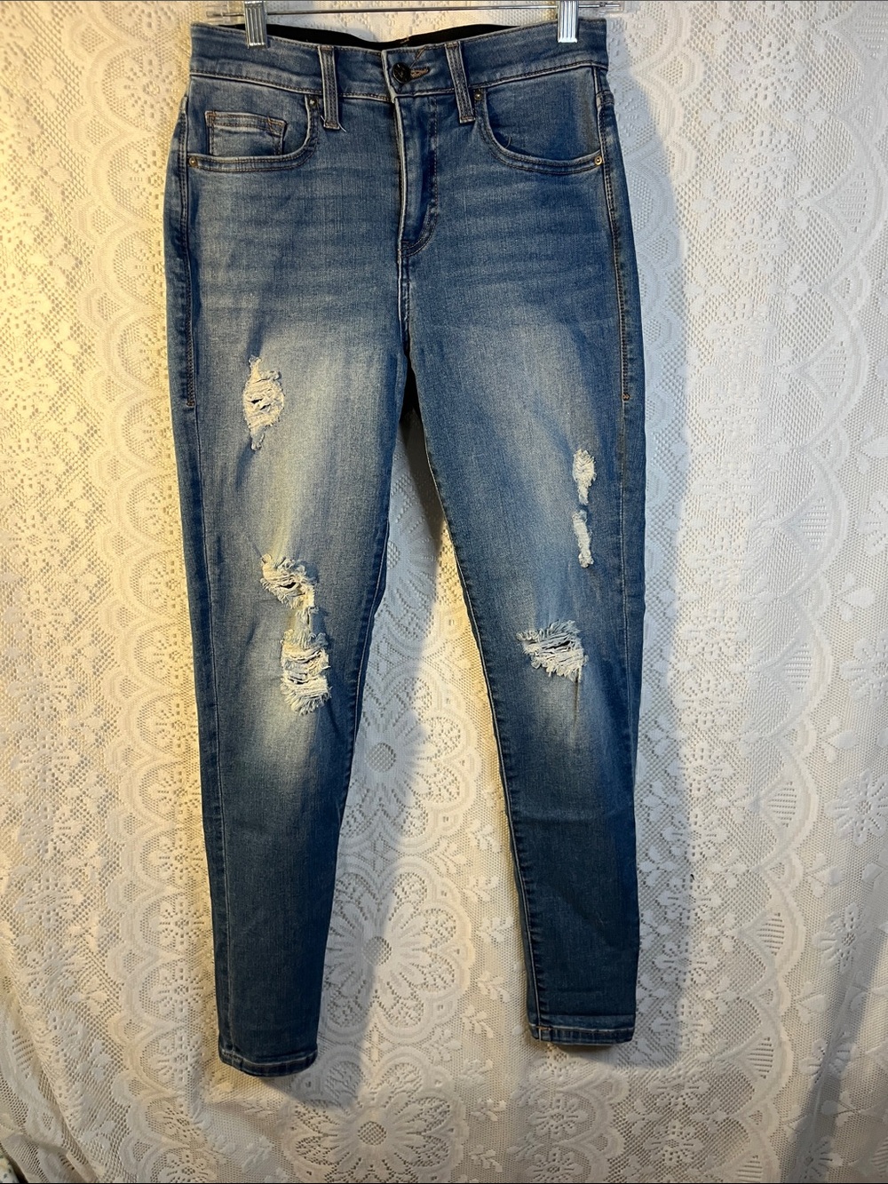 LuLaRoe mid rise skinny destroyed 28